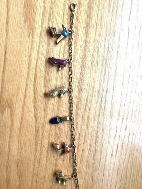 Vintage (?) SHOE Bracelet - 8"